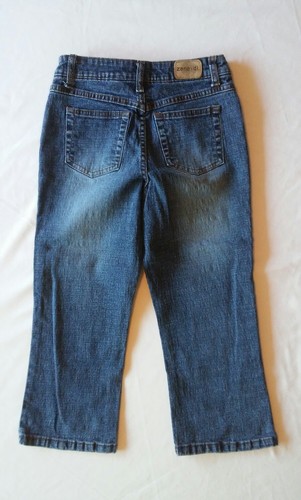 Zana Di Girls Capri Denim Jeans Sz 12 Slim - Picture 2 of 4