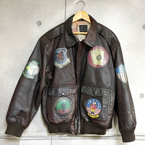 Avirex #12 leather Flight Jacket Type 