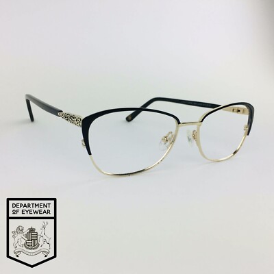 COUTURE HENRY BEAUMONT Brille SCHWARZ CATS EYE Brillengestell MOD: 8063 COL.916