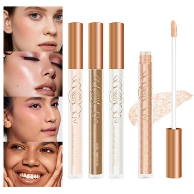 Liquid Skin Concealer Brighten Contour Bronzer Matte Base Waterproof Makeup 