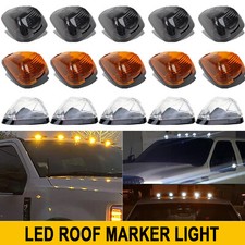 5x Led Cab Roof Top Marker Lights Set For Ford F250 F350 F450 Super Duty 99-16