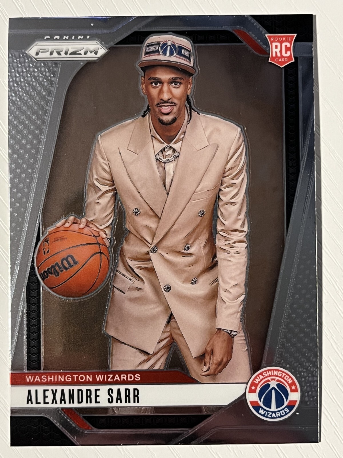 Alexandre Sarr 2024-25 Panini Prizm Image Variation RC #264 Prizm Wizards