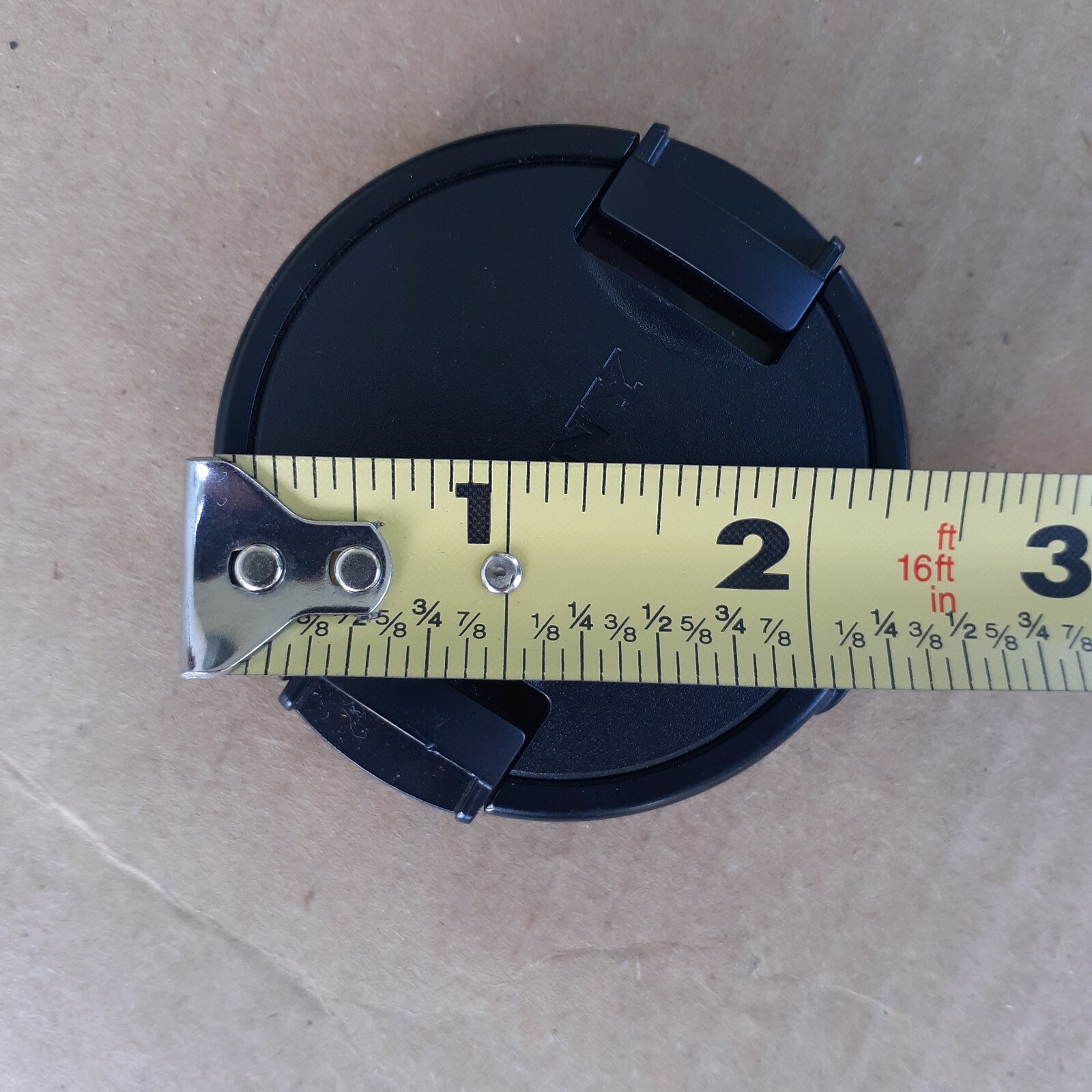 Sony Camcorder Lens Cap 2 3/8 - 2 1/2 In diameter