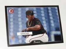 2019 TOPPS ON DEMAND #7 1955 BOWMAN STYLE BASE CARD SIXTO SANCHEZ #30