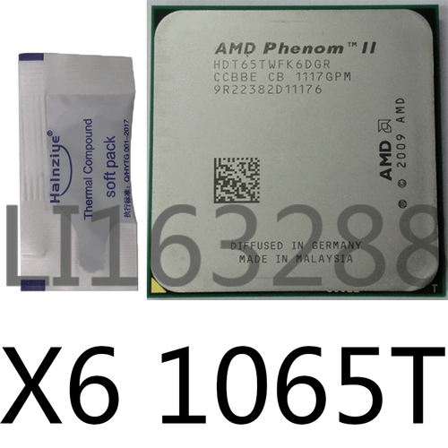 Procesador CPU AMD AMD Phenom II X6-1035T X6-1045T X6-1055T X6-1065T - Imagen 6 de 6