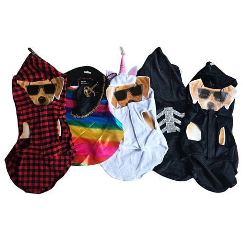 Small Dog Costume Lot Halloween Unicorn Pirate Spider Jacket Hoodie small-dog-costume-lot-halloween-unicorn-pirate-spider-jacket-hoodie