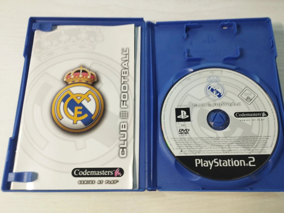 Real Madrid Club Futbol 2003-04 Codemasters - Playstation 2 Juego para Ps2 Am - Imagen 4 de 4