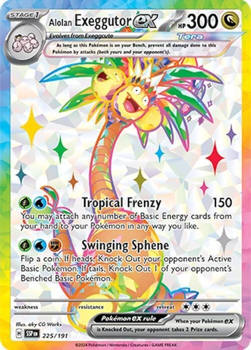 Alolan Exeggutor Ex 225/191 Sv08: Surging Sparks
