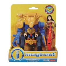 Imaginext Wonder Woman & Warrior Suit DC Comics Action Figures