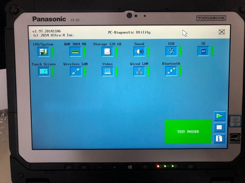 Panasonic Toughbook CF-20 Intel(R) Core(TM) 5-6Y57 CPU @ 1.10GHz 4G 128G GRADE B - Picture 2 of 12