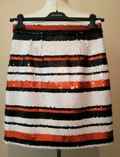 Dolce And Gabbana Sequins Embellished Skirt ITA 42 uk 10 RRP €2550