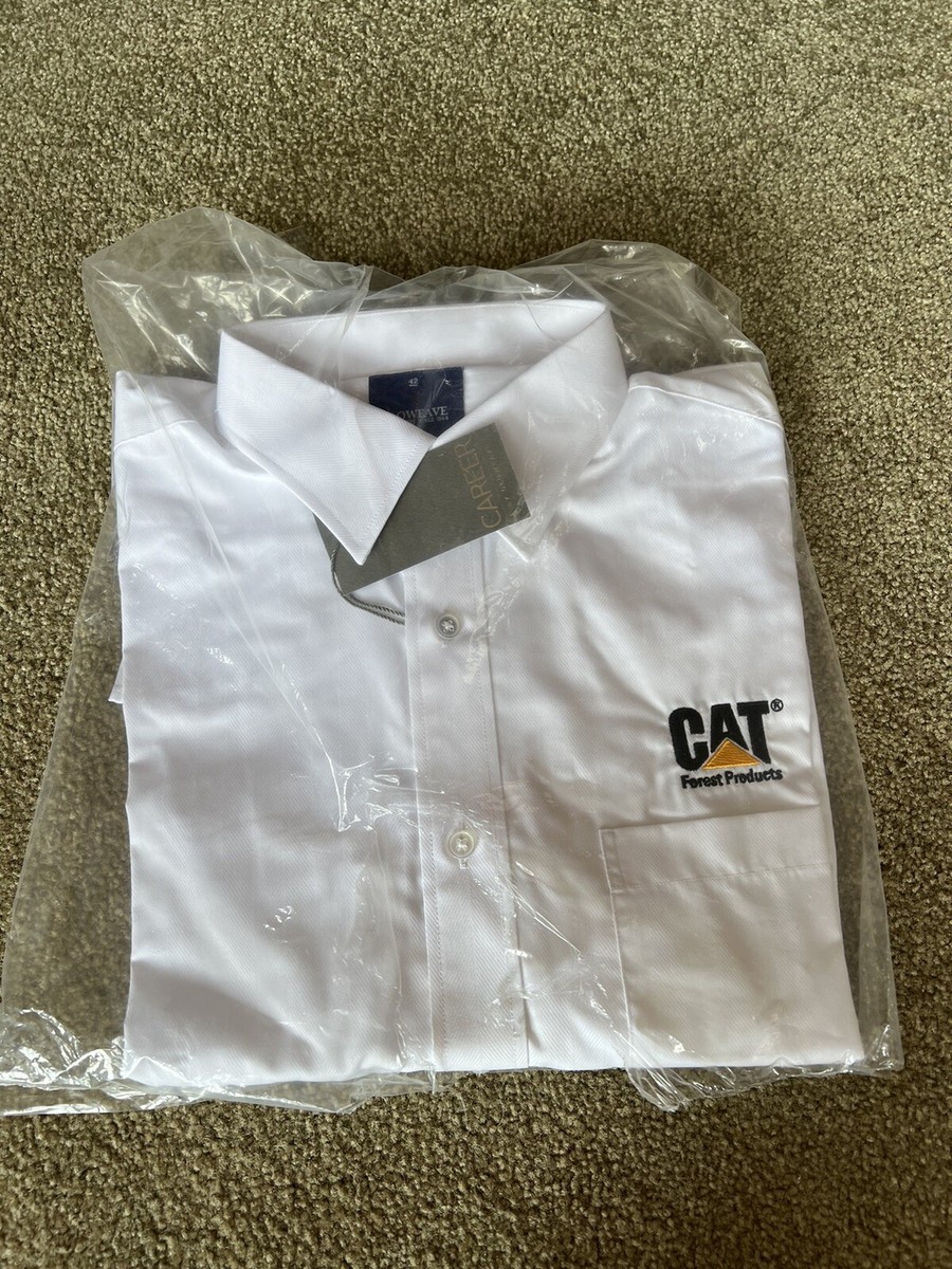 caterpillar dress shirts CAT Caterpillar Forest Products Long Sleeve Dress Shirts- Size 42