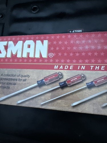 Sears Craftsman USA Nos 41454 24pc Screwdriver Set HUGE Rare - Picture 3 of 19
