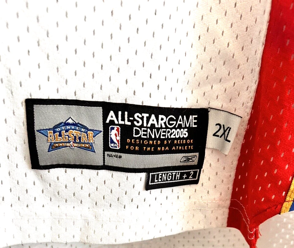 Camiseta deportiva vintage Reebok Shawn Marion 2005 NBA WEST ALL STAR #31 2XL rara Foto 3 de 4