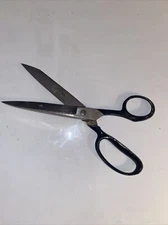 Vintage WISS INLAID No.38 Industrial 8" Sewing Scissors Shears U.S.A.