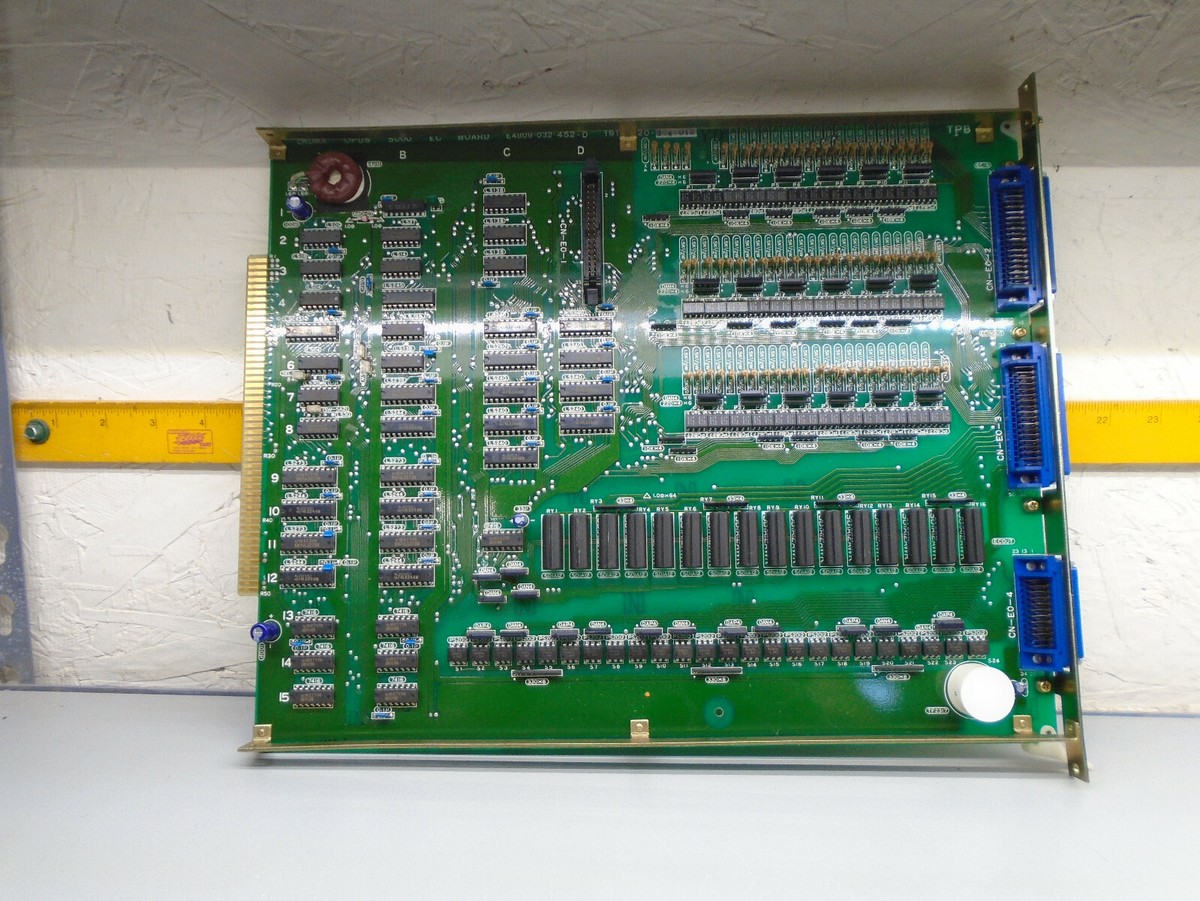 Okuma E4809-032-452-D EC Board Opus 5000 Okuma CNC circuit