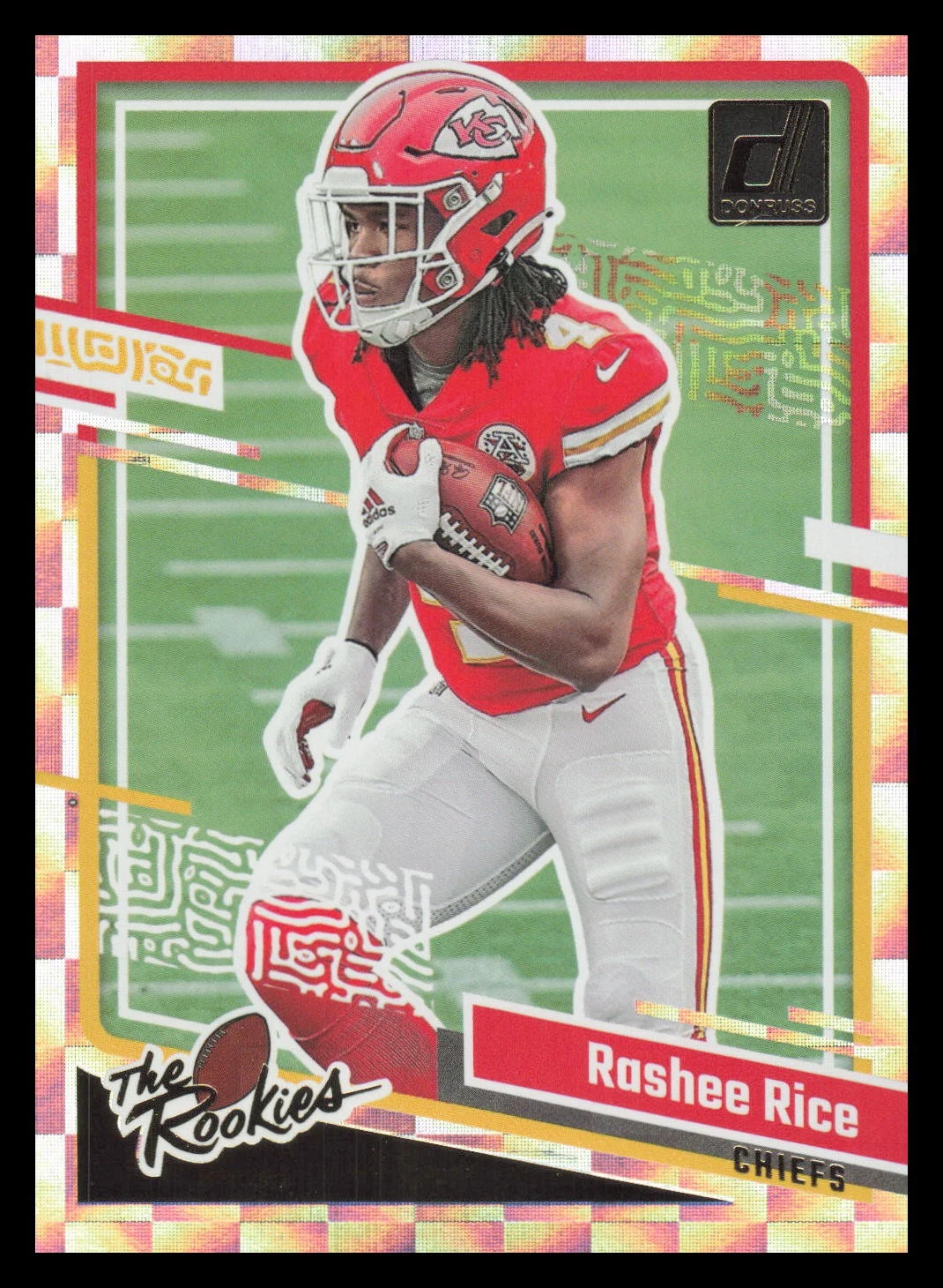 2023 Donruss The Rookies #17 Rashee Rice Kansas City Chiefs Football Card