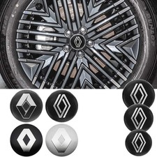 4Pcs 56mm 60mm 65mm Car Wheel Center Hub Cap Stickers For Renault Austral Kadjar