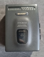 Sharp Walkman Cassette Radio Player