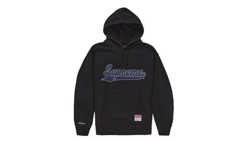 Sweat à capuche neuf avec étiquette Supreme Mitchell & Ness NCAA Georgetown FW24 Hoyas Medium