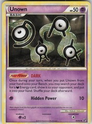 Unown 40/90 Undaunted Uncommon