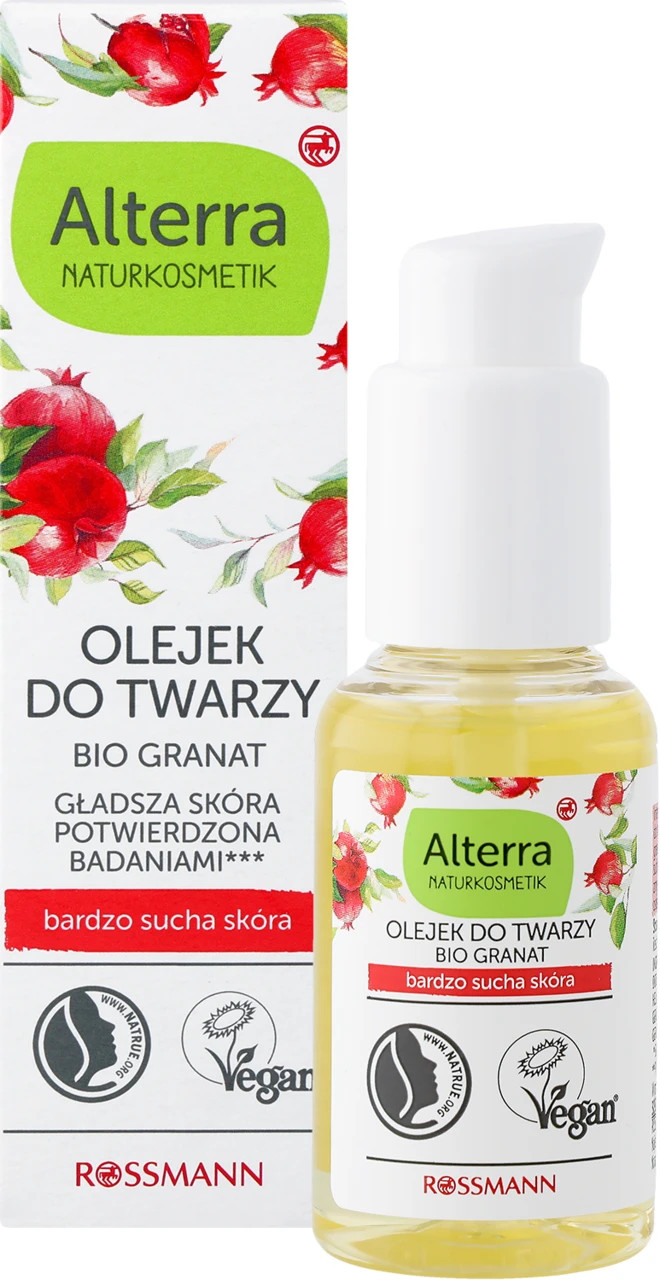 Alterra Face Oil BIO Pomegranate & BIO Almond Oil Very Dry Skin Vegan 30ml
