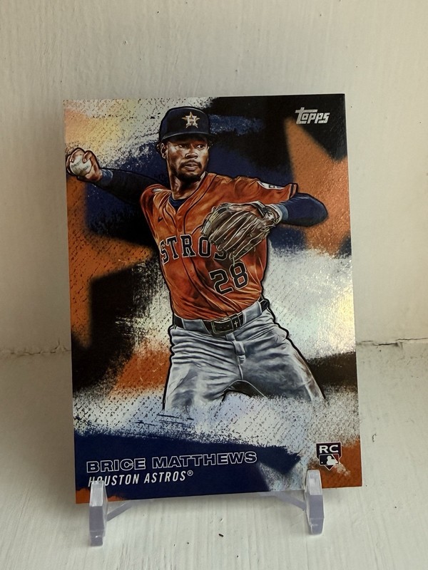 2026 Topps Series 2 - Brice Matthews Stars of MLB Insert #SMLB-41 Astros RC