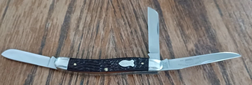 DE COLECCIÓN SCHRADE WALDEN NY 825 STOCKMAN DELRIN USADO Foto 4 de 4