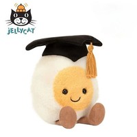 Jellycat Cute Graduation Boiled Egg Soft Doll Comes With Dust Bag UK