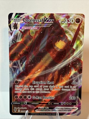 Coalossal VMAX Ultra Rare SWSH04: Vivid Voltage 099/185 NM