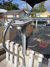 Vintage Boston Whaler Outrage/ Motauk  Center Console Lee Outrigger Mount