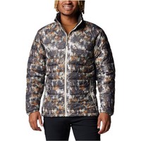 Jacken Herren, Columbia Powder Lite Ii Printed Jacket, Grau