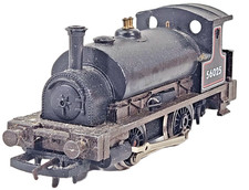 Hornby R3064 OO Gauge Class 264 Pug 0-4-0 ST 56025 Black Steam Loco Runner Unbox