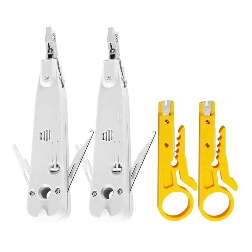 3X(Professional Punch Down Tool IDC RJ45 RJ11 Cat5E Cat6  Telecom Phone9145