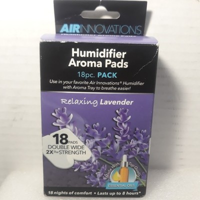 Air Innovations Aroma Pads 18 Pack Essential Oil Humidifier Refills Lavender
