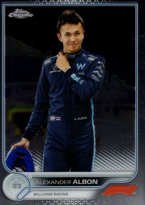 2022 Topps Chrome Formula 1 #55 Alexander Albon - RAC