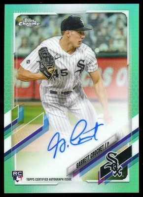 2021 Topps Chrome Aqua Refractor Garrett Crochet /199 Rookie AUTO