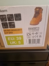 Womens Site Skarn Safety Boots Size 5 Brand New In Box