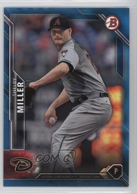 2016 Bowman Blue 61/150 Shelby Miller #9 3c7