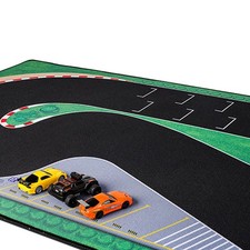 1/76 RC Car Race Track Mat Portable Easy to Clean