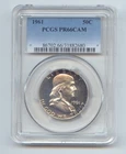 1961 Proof Franklin Half Dollar, PCGS PR-66 CAM, Cameo