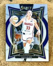 2025 Panini WNBA Select Basketball Base Concourse Lucy Olsen RC #40 Mystics