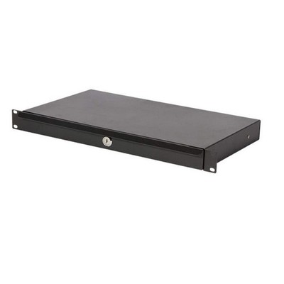 1U Shallow Locking Rack Drawer Equipment - On-Stage