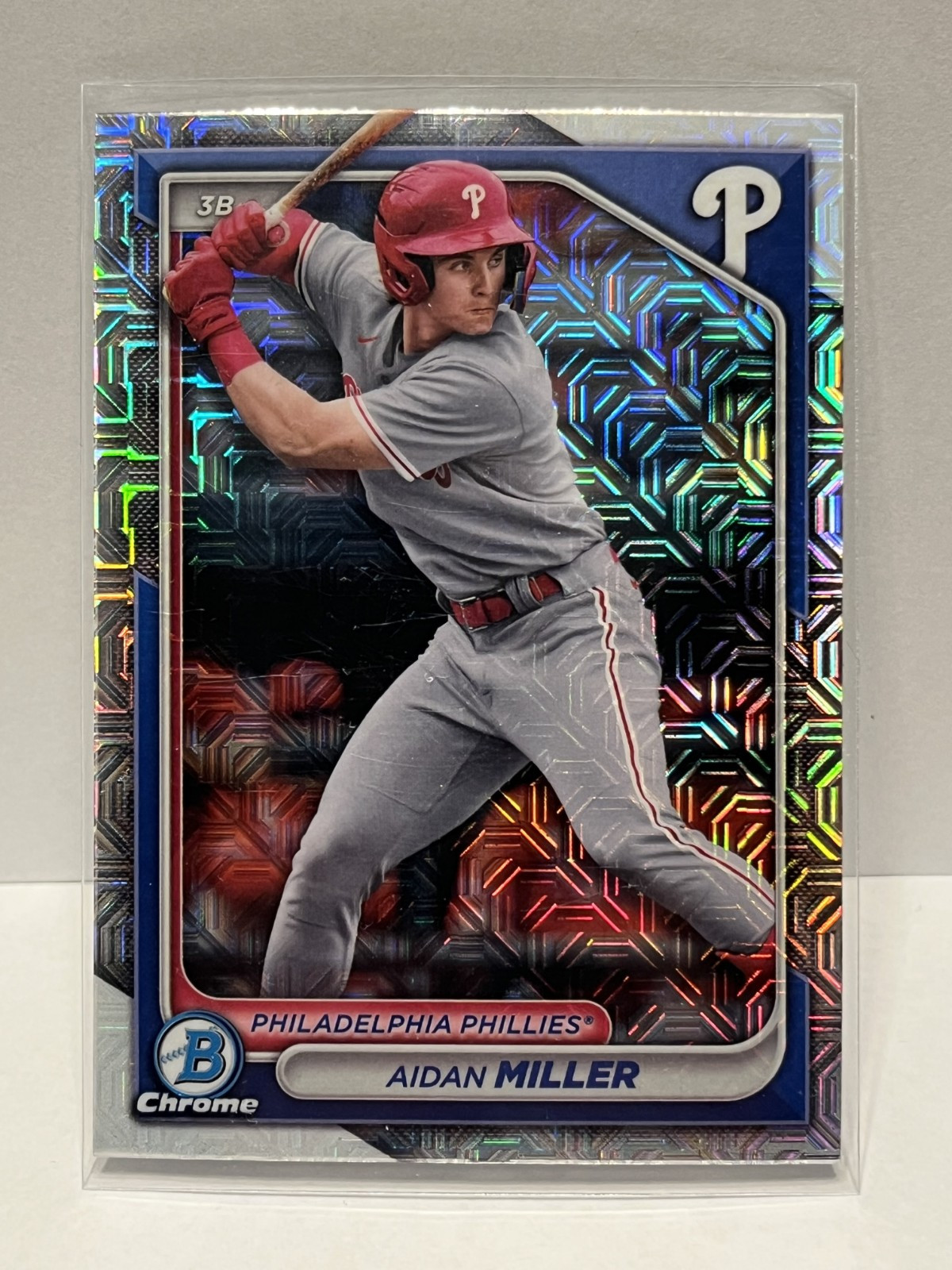 2024 Bowman - Chrome Prospects Aidan Miller #BCP-27 Mojo Refractor (RC)
