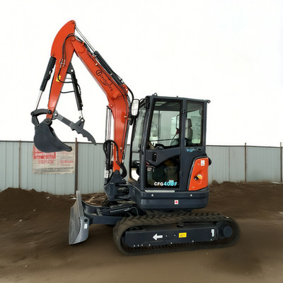 CFG 40UF Mini Excavator 4 Ton Digger 25HP Diesel Kubota Engine