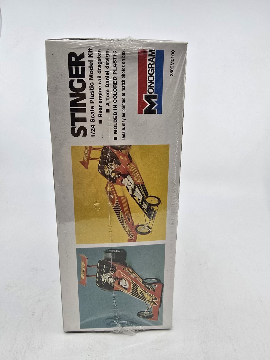 Monogram Stinger Rear Engine Rail Dragster 1/24 Scale Plastic