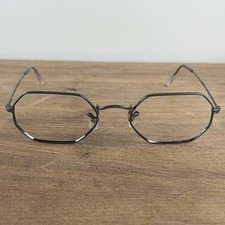 Ray-Ban RB3556-N 004 Sunglasses Octagonal Gunmetal FRAMES ONLY 53-21-145 Italy