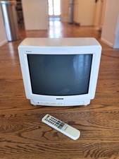 1990's Vintage Sony Trinitron 13  KV-13TR29 Retro Gaming TV   TESTED w/ Remote