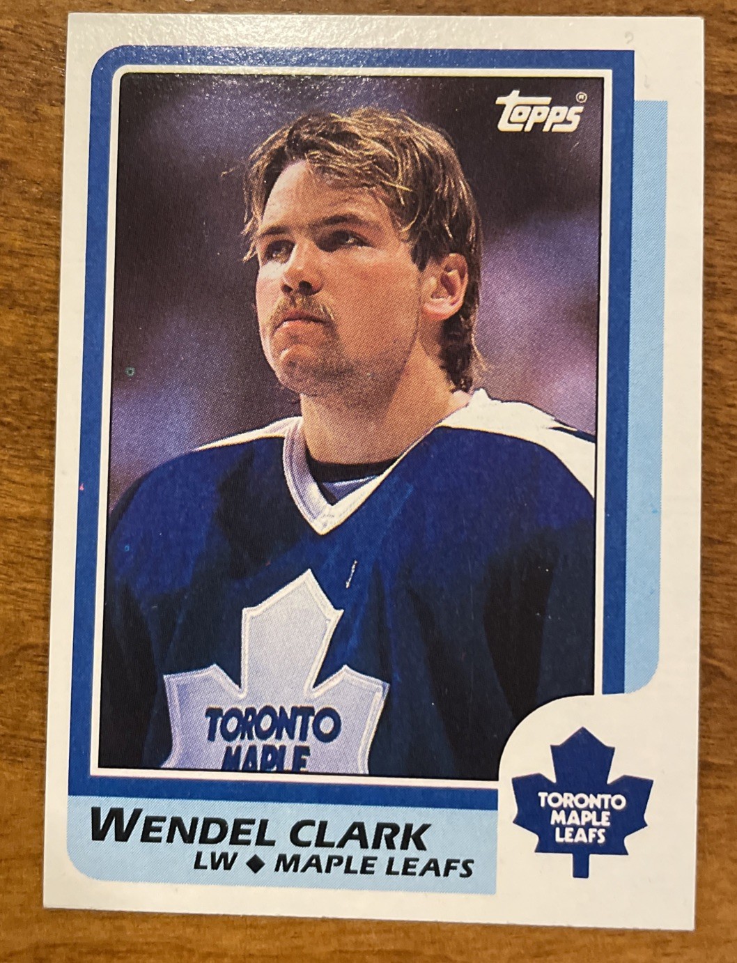 1986-87 Topps Wendel Clark #149 Rookie RC - NRMT