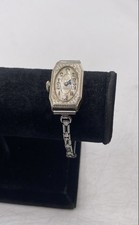 Vintage Gruen Art Deco 14KT Gold-Filled Mechanical Bracelet Wristwatch 16.28g